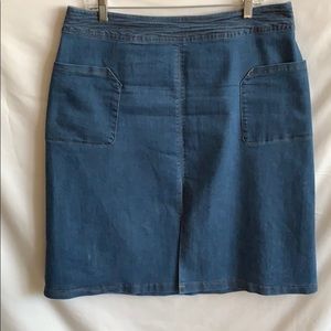 Denim skirt